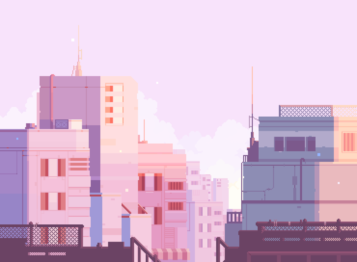City Pixel Art