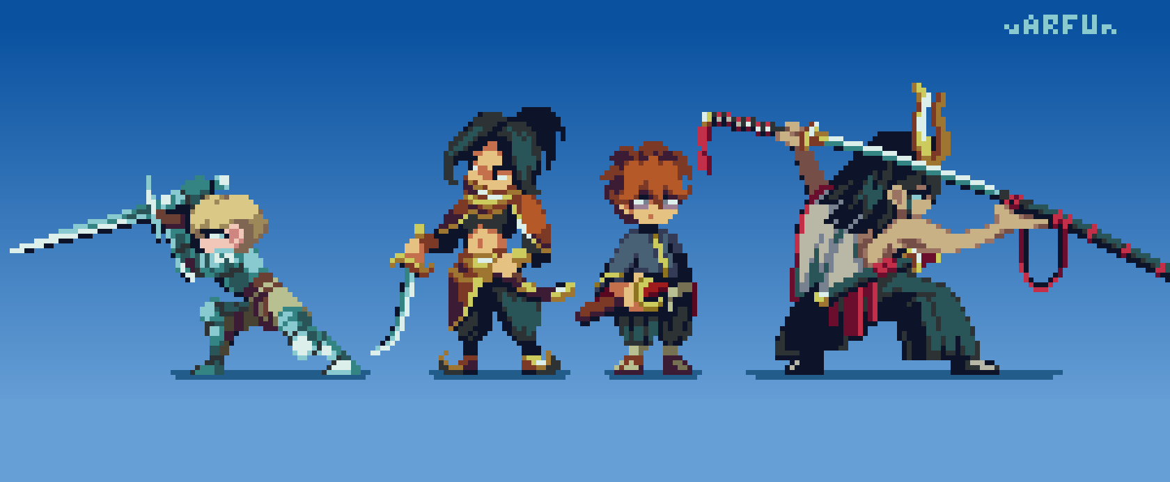 Four Character Portraits